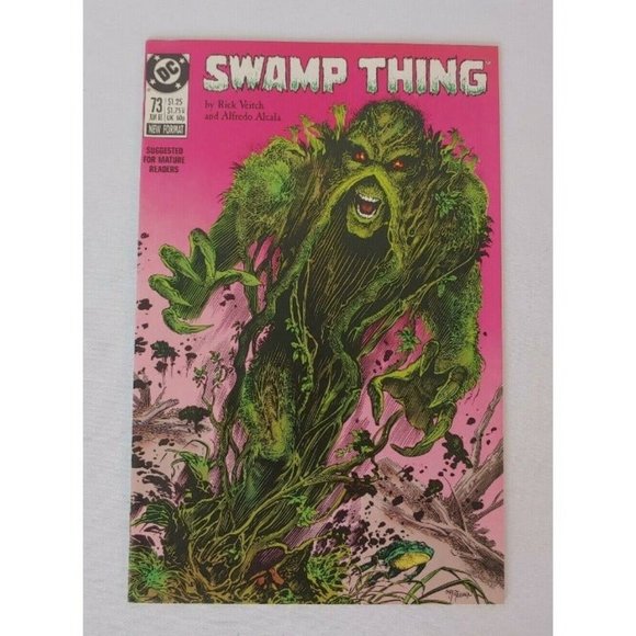 DC Comics Swamp Thing Issues #73 and #74 1988 New Format By Rick Veitch - Picture 5 of 10
